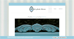 Desktop Screenshot of lejardinderriere.com